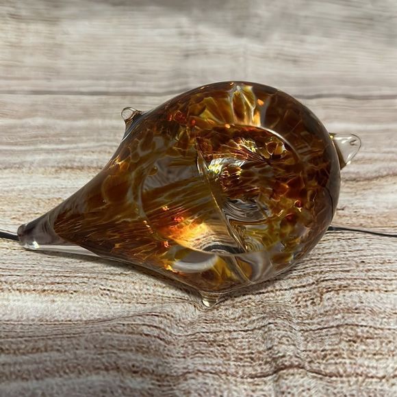 Beautiful Made in Sweden Glass Art Bird Sculpture Figurine - Picture 6 of 9